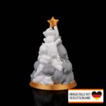 Tischlampe „Bären-Christbaum“ – 3D-Druck Made in Germany | Teelichthalter