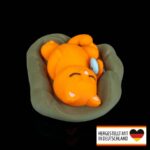 Figur – schlafende Katze – 3D-Druck in Germany