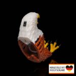 Wandlampe „Adler mit Farbe“ – 3D-Druck Made in Germany