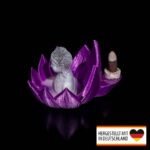 Backflow Räucherkegel Buddha Lotus – 3D-Druck Made in Germany