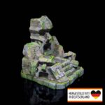 Backflow Räucherkegel Maja Tempel | 3D-Druck Made in Germany