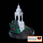 Backflow Räucherkegel Tempel des Elefanten | 3D-Druck Made in Germany