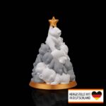 Tischlampe „Bären-Christbaum“ – 3D-Druck Made in Germany | Teelichthalter