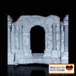 Buchstütze Antike Ruine – 3D-Druck aus Deutschland