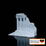 Buchstütze Antike Ruine – 3D-Druck aus Deutschland
