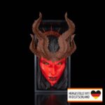 Buchstütze Dämon Succubus – 3D-Druck aus Deutschland