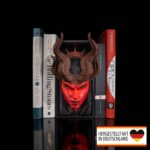 Buchstütze Dämon Succubus – 3D-Druck aus Deutschland
