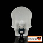 Wandlampe und Steckdosenlampe „Calavera Totenkopf“ – 3D-Druck Made in Germany