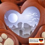 Diorama Bär – herzerwärmende Lichtdeko aus 3D-Druck