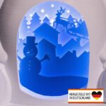 Diorama Eisbär – festliche Weihnachtsdeko aus 3D-Druck