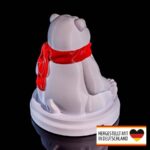 Diorama Eisbär – festliche Weihnachtsdeko aus 3D-Druck