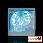 Diorama Halloween Schloss – beleuchtete Halloween-Deko aus 3D-Druck