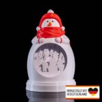 Diorama Schneemann – beleuchtete Winterdeko aus 3D-Druck