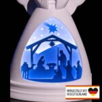 Diorama Weihnachtsengel – beleuchtete Krippenszene aus 3D-Druck
