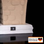 Diorama Weihnachtsmann Kamin – beleuchtete Weihnachtsdeko aus 3D-Druck
