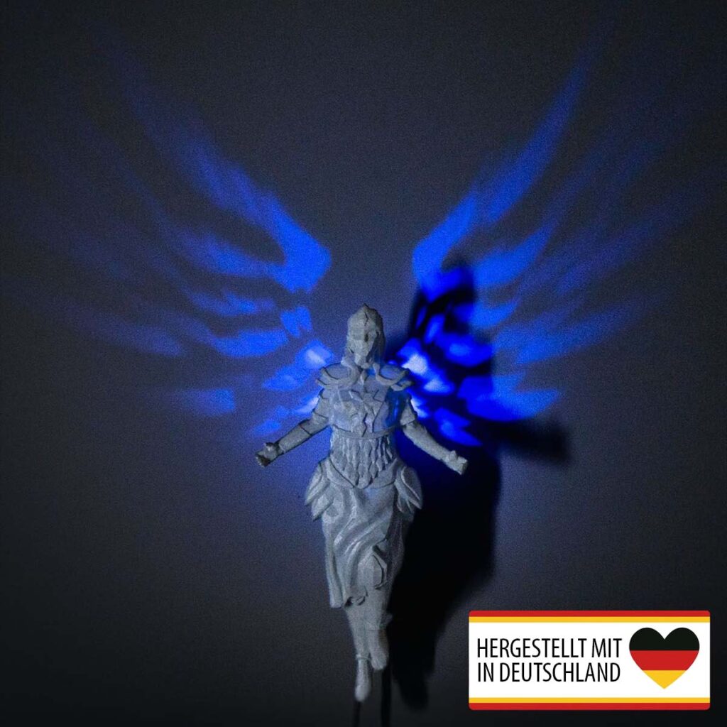 Wandlampe „Walküre“ – 3D-Druck Made in Germany