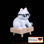 Figur – Coole Katze – 3D-Druck in Germany