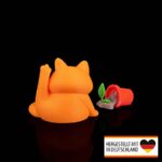 Figur Katze mit Blumentopf – 3D-Druck in Germany