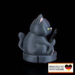 Figur Katze mit Handy – 3D-Druck in Germany