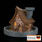 Backflow Räucherkegel Geisterhaus Räucherkegel | 3D-Druck Made in Germany