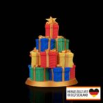 Tischlampe „Geschenke- Baum“ – 3D-Druck Made in Germany | Teelichthalter