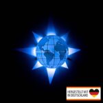 Wandlampe „Globus“ – 3D-Druck Made in Germany