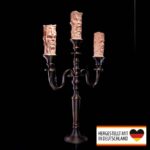 Halloween Tischlampe „Kerzenhalter – schaurige Gesichter" – 3D-Druck Made in Germany