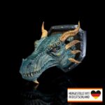 Wanddeko Wasserdrachen Trophäe - Mystischer Blickfang für Dein Zuhause