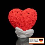 Tischlampe „Herzrosen“ – 3D-Druck Made in Germany | Rosen Herz Lampe