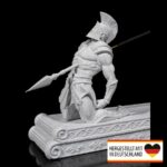 Räucherstäbchenhalter gefallener Hoplite - Antikes Design