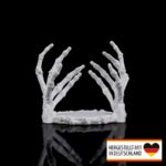 Kerzenhalter Skeletthände - Magische Lichtgestalten