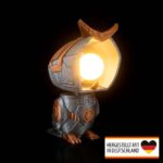 Kinderzimmerlampen Nachtlicht Stehlampe „Mecha Eule“ – 3D-Druck in Germany