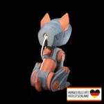 Kinderzimmerlampen Nachtlicht Stehlampe „Mecha Hund“ – 3D-Druck in Germany