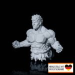 Wandlampe „Super Krieger“ – 3D-Druck Made in Germany