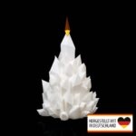Tischlampe „Kristall Tannenbaum“ – 3D-Druck Made in Germany | Teelichthalter