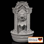 Backflow Räucherkegel Löwenkopf Brunnen | 3D-Druck Made in Germany