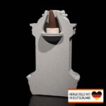 Backflow Räucherkegel Löwenkopf Brunnen | 3D-Druck Made in Germany