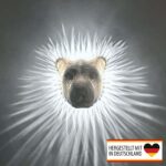 Wandlampe „Löwenkopf“ – 3D-Druck Made in Germany