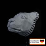 Wandlampe „Löwenkopf“ – 3D-Druck Made in Germany