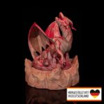 Luftbefeuchter Drache - Handbemalte Kunst