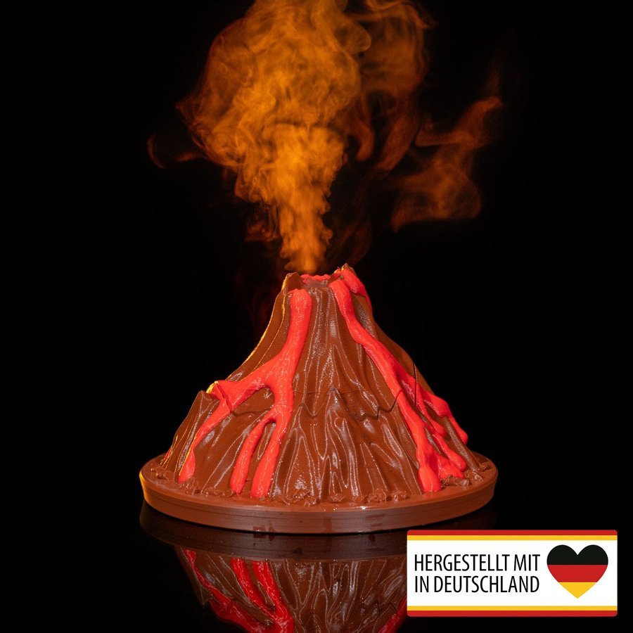 Luftbefeuchter Vulkan - Elegantes Design in 3D