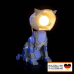 Kinderzimmerlampen Nachtlicht Stehlampe „Mecha Katze“ – 3D-Druck in Germany