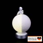 Kinderzimmerlampen Nachtlicht Stehlampe „Mond Astronaut“ – 3D-Druck in Germany