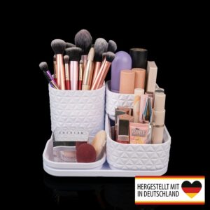 Stilvoller Make-up Organizer aus nachhaltigem PLA