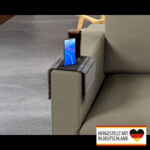 Organizer Sofa Single als smarter Ordnungshelfer am Sofa