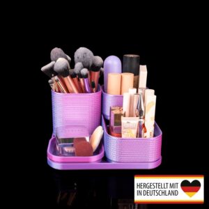 Violetter Organizer als vielseitiger Ordnungshelfer