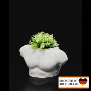 Stilvoller Pflanztopf Athlet aus nachhaltigem Material