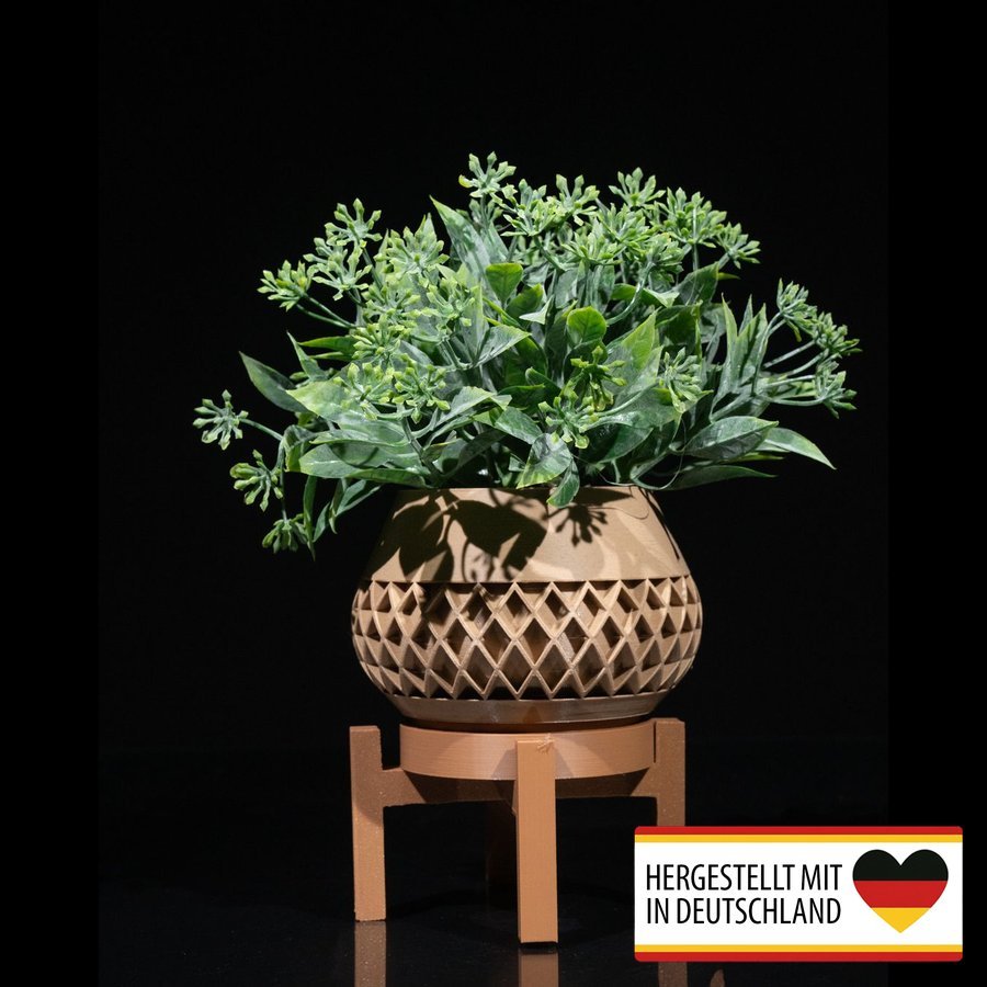 Pflanztopf mit Gestell - Eleganz für Dein Zuhause