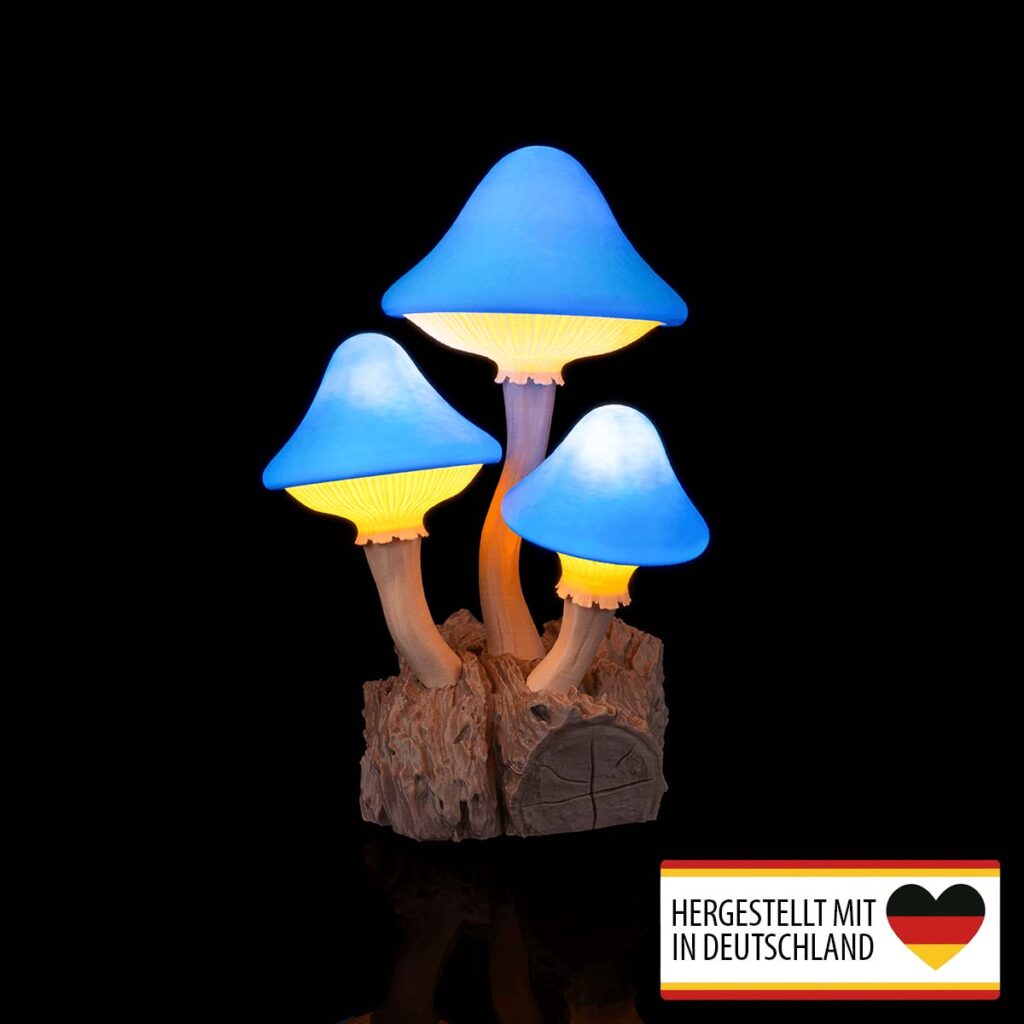 Tischlampe „Baumpilz“ – 3D-Druck Made in Germany | Pilz Lampe