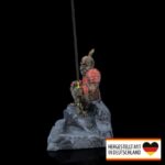 Räucherstäbchenhalter Affenkrieger - Handbemaltes Kunstwerk